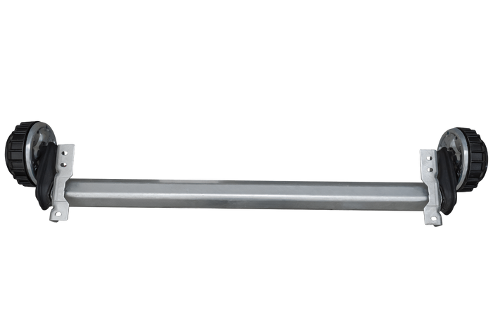 AL-KO COMPACT fékező tengely pótkocsihoz/szállítóhoz 1500kg 1200mm 1650mm 5x112