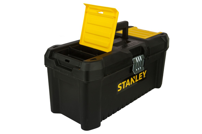 STANLEY Essential szerszámosláda rendezőkkel 410x210x200mm 8l