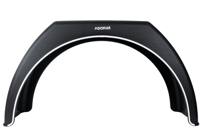 Utánfutó sárvédő 14-17" DOMAR DK3110 lapos kerékív 870/260mm