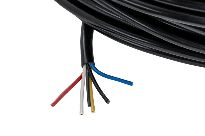 HYBSZ YLY-S 5x0,75 öteres elektromos kábel - 1m