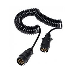 KAMAR E1219 spirális elektromos kábel 5m 12V 7PIN csatlakozóval