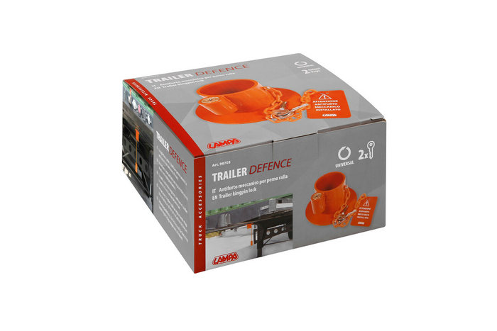 TIR pótkocsi csapszegvédő LÁMPA 98703 pótkocsizár