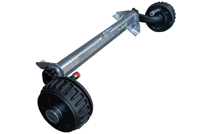 AL-KO COMPACT fékező tengely pótkocsihoz/szállítóhoz 750kg 700mm 1100mm 5x112