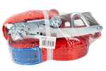UNITRAILER 8m/50mm/5t piros szállítószalag feszítővel