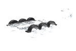 Sárvédő hajóutánfutóhoz 13" DOMAR D20422C kerékív 715/240mm