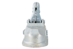WINTERHOFF WW30-D3-K1414 gömbfejes vonóhorog 3000 kg-os pótkocsihoz, 50 mm-es csővonórúddal, öntöttvas
