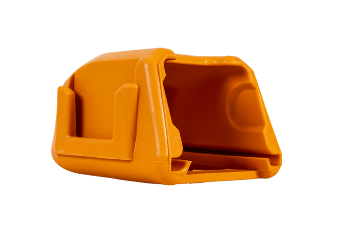 Biztonsági fedél a STEELPRESS SDP-01 Soft Dock gömbhoroghoz, hellyel a csatlakozónak