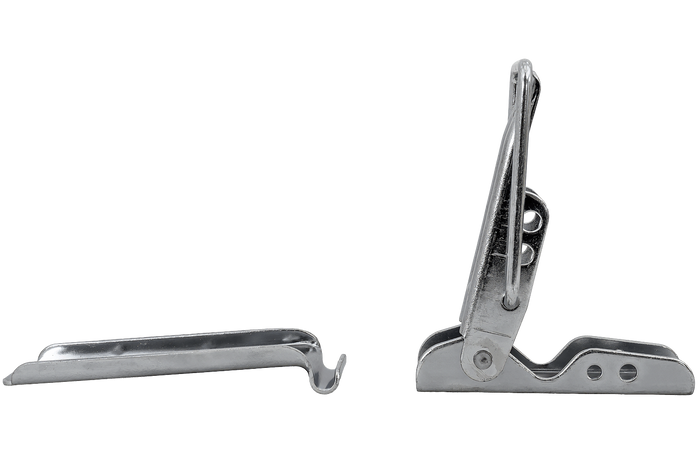 Oldalsó vonóhorog csattal WINTERHOFF BV 10-2 + ​​​​BVG 10-A komplett pótkocsi oldalsó zárral