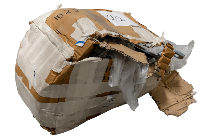 Wciągarka 1150 kg Knott z pasem obudowa niebieska [outlet]