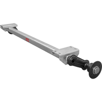KNOTT VG7-L fékezetlen pótkocsi tengely 750kg 1190mm 1623mm 4x100