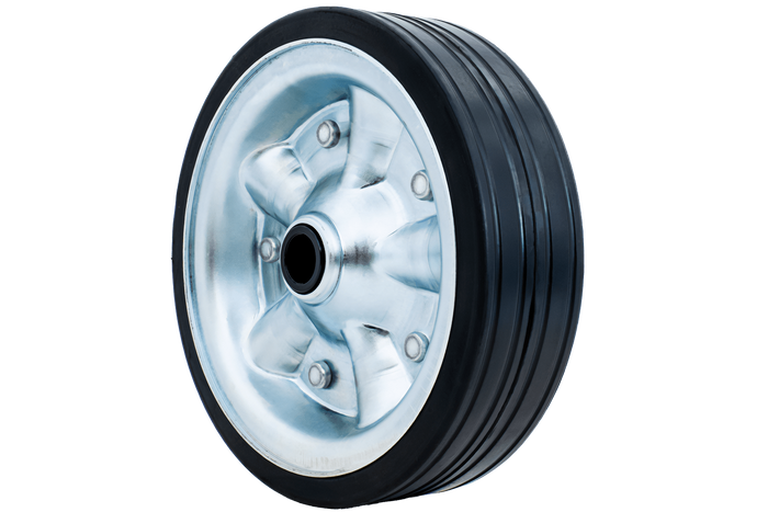 Pótkerék a KNOTT 405641.001 jockey kerékhez, tömör gumiból, 200x60 mm