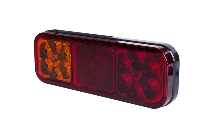 HORPOL LZD 2832 LED hátsó lámpa 3 funkciós univerzális