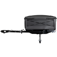 Platform TowBox Camper Alpha felfogatási ponttal (rövid, fekete)