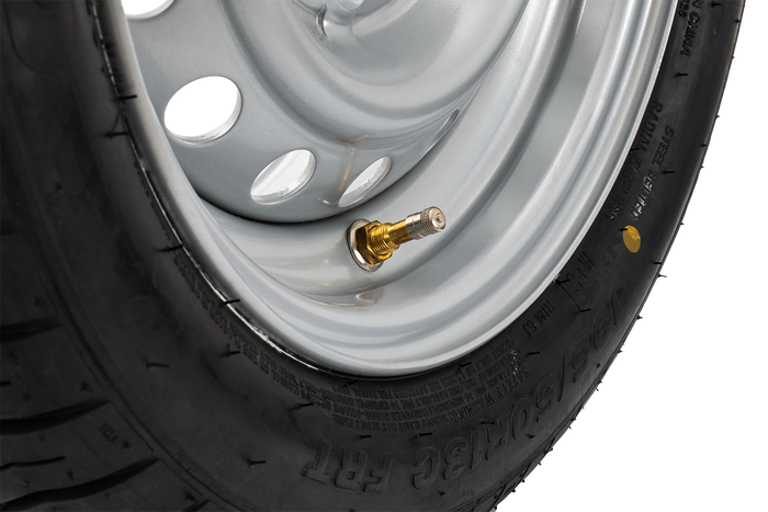 Megerősített pótkocsi kerék LINGLONG GUMIABRONCS 195/50 R13C 104/101N UNITRAILER FELNI 5.5Jx13"H2 5x112 ET:30