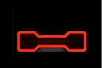 TruckLED L1871+L1872 LED NEON DYNAMIC hátsó lámpák, 0,35 m kábel, 6 funkció, bal+jobb