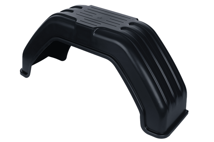 Két darabos sárvédő készlet 13-14"-os utánfutóhoz, lapos kerékívekkel 710/200 mm