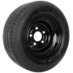 Megerősített pótkocsi kerék LINGLONG GUMIABRONCS 195/55 R10C 98/96N UNITRAILER FELNI fekete 6Jx10"H2 5x112 ET:-4