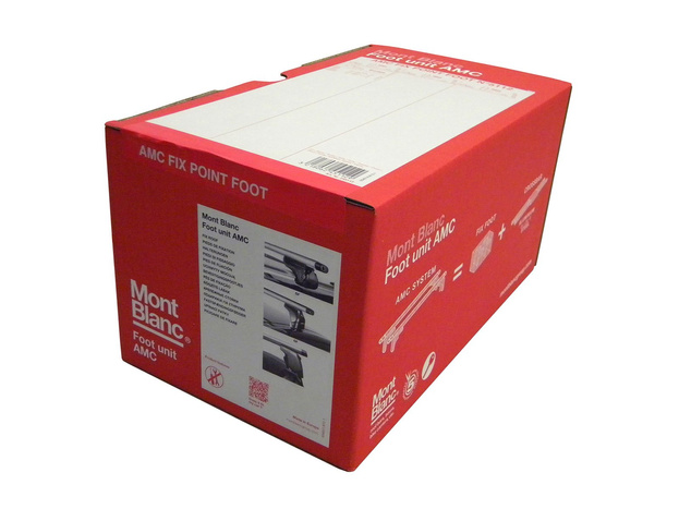 Mont Blanc AMC 5412 AERO alumínium tetőcsomagtartó integrált sínekkel