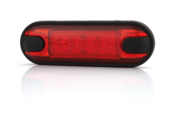 HORPOL LD 3212 LED vékony univerzális piros helyzetjelző lámpa