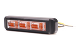 Figyelmeztető lámpa WAŚ 2466 W285 LED villogó lámpa narancssárga MASTER/SLAVE