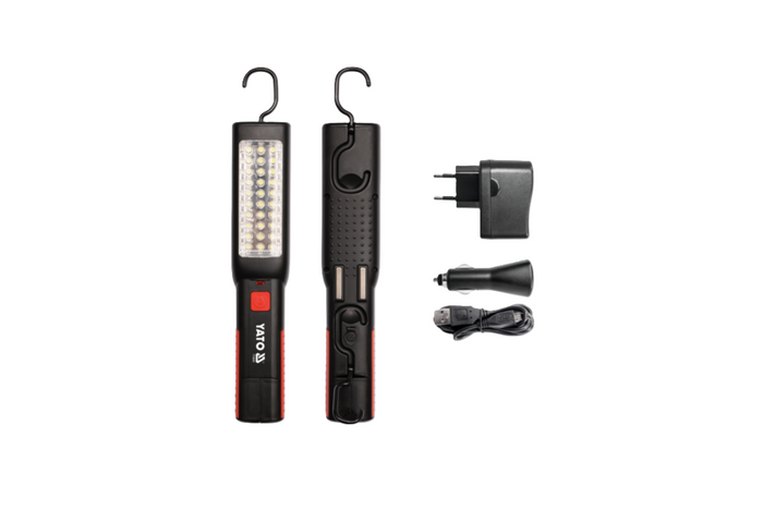 Műhelylámpa + zseblámpa YATO YT-085051 37xLED 100lm