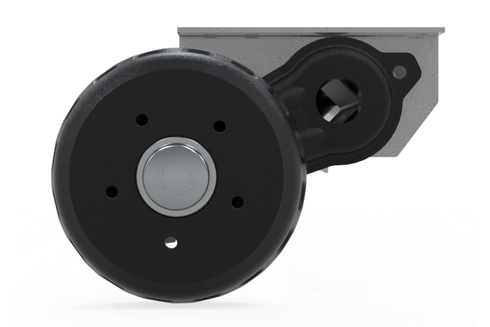 KNOTT VGB13M fékezett tengely pótkocsihoz/autószállítóhoz 1350kg 1000mm 1370mm 5x112