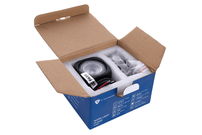 LED munkalámpa reflektor TT TECHNOLOGY TT.13331 1xLED 800lm négyzet alakú