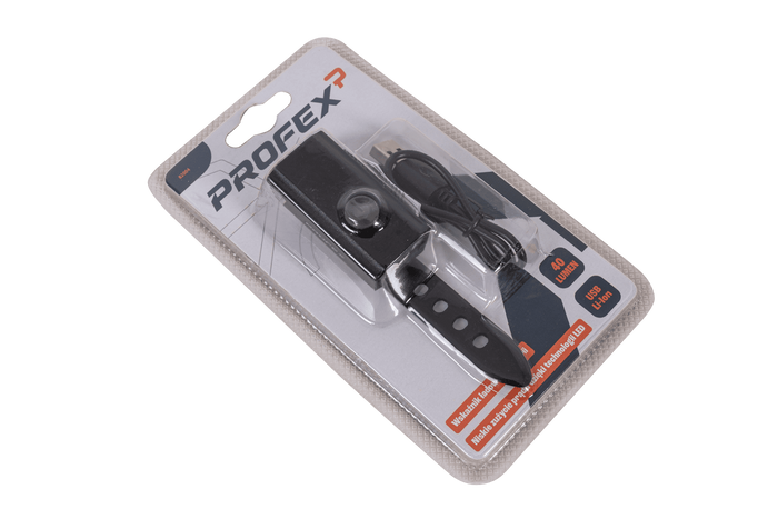 PROFEX 82004 Pro Alu Li-Pol USB Első Kerékpárlámpa