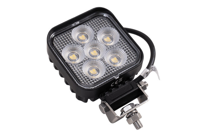 LED munkalámpa reflektor TT TECHNOLOGY FEKETE TT.13324 24xLED 1920lm négyzet alakú
