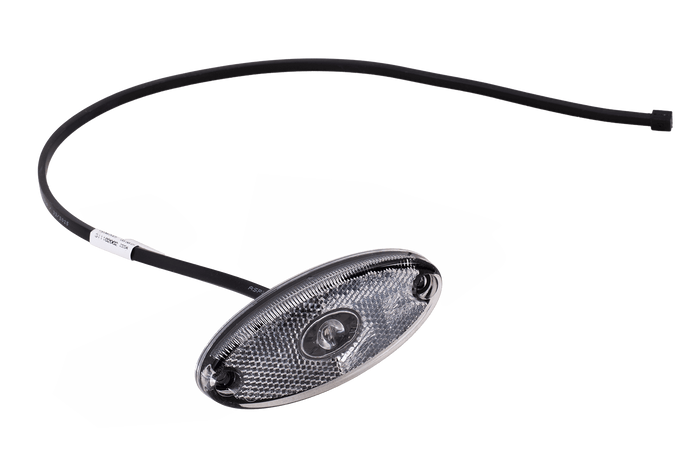 ASPÖCK FLATPOINT II LED-es helyzetjelző lámpa, univerzális fehér