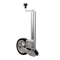 KNOTT ATK60 megerősített jockey kerék fogantyúval 350kg 60mm 785-1020mm