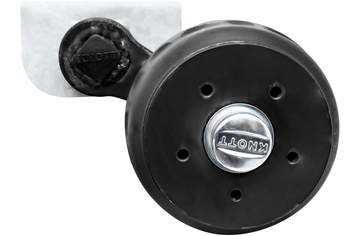 KNOTT VGB13 fékes hajóutánfutó tengely 1350kg 1700mm 2200mm 5x112