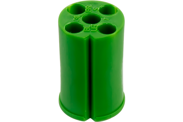 ASPOCK csatlakozó pótkocsi hátsó lámpáihoz bajonettzáras, 5 tűs anya