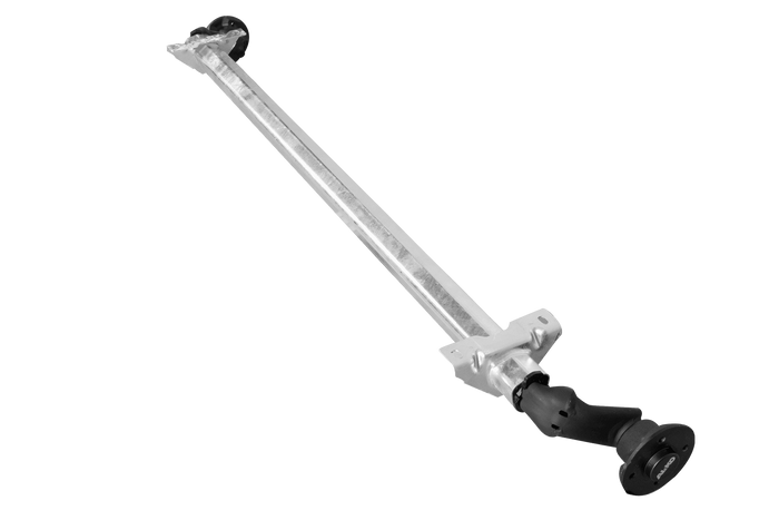 AL-KO OPTIMA fékezetlen pótkocsi tengely 750kg 1350mm 1840mm 4x100