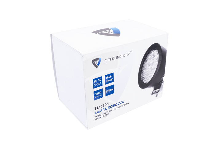 LED munkalámpa reflektor TT Technology TT.16605 4xLED 3200lm fekete John Deere-hez