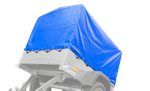 Váztakaró h-800 UNITRAILER ponyva pótkocsihoz 150x106cm GARDEN 150 KIPP
