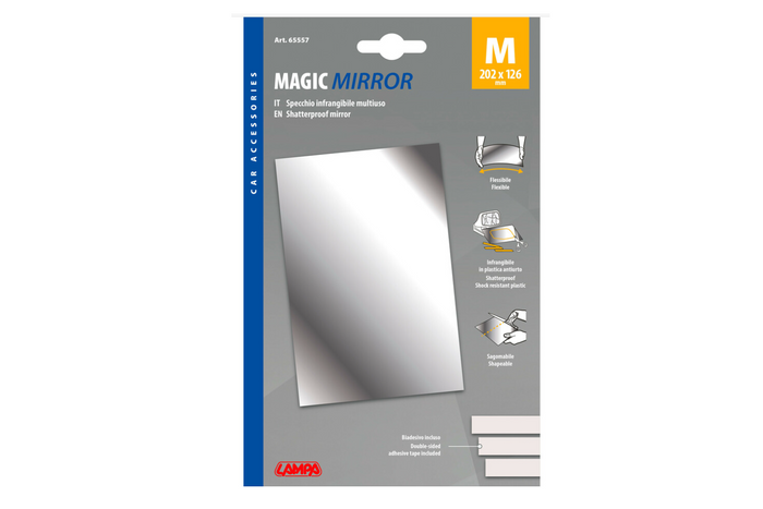 Öntapadós tükör LAMP Magic-Mirror M 202x126mm