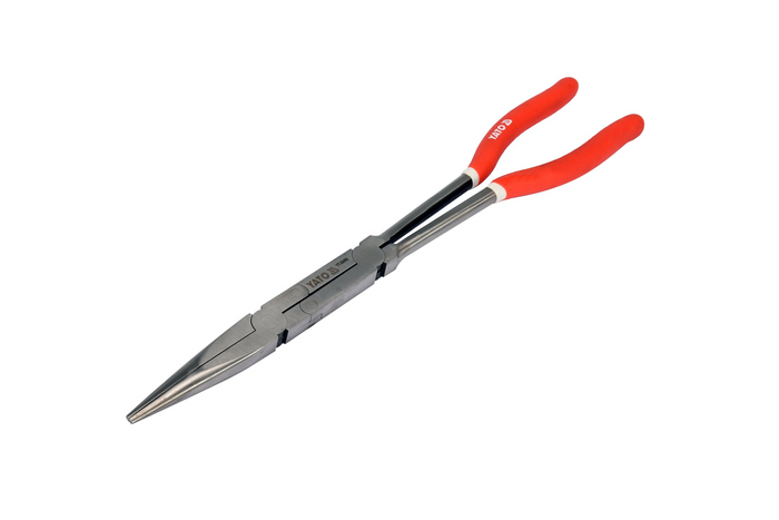 YATO YT-20400 egyenes hosszú csőrű fogó, két ízülettel, 340 mm