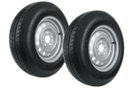 Két megerősített pótkocsi kerék szett LINGLONG GUMIABRONCS 185/80 R14C 104/102N UNITRAILER FELNI 5.5Jx14"H2 5x112 ET:30