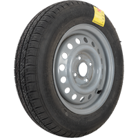 OUTLET Koło do przyczepki OPONA KENDA 145/80 R13 78N FELGA KENDA 4Jx13"H2 4x100 ET:30