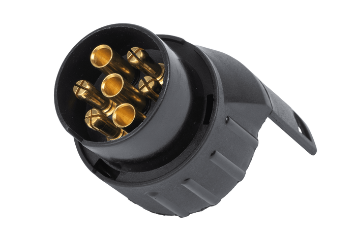 UNITRAILER adapter, vonóhorog-aljzat reduktor 7/13 tűs