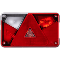 ASPÖCK MULTIPOUNT V hátsó lámpa 6 funkciós bal oldali