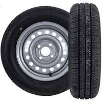 Két kerék szett utánfutóhoz KENDA GUMIABRONCS 165/70 R13 79N KENDA FELNI 4Jx13"H2 4x100 ET:30