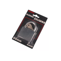 HERMON öntöttvas lakat 60 mm, 8 mm-es szemátmérővel