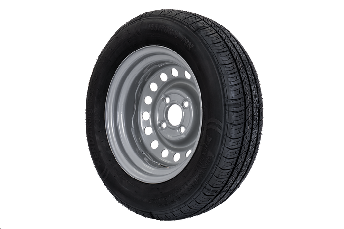 Két kerék szett utánfutóhoz KENDA GUMIABRONCS 165/70 R13 79N KENDA FELNI 4Jx13"H2 4x100 ET:30