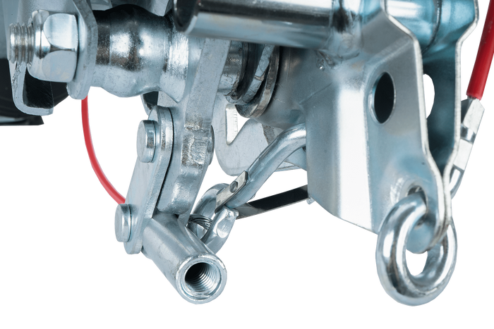 AL-KO 90S/3 ráfutószerkezet AK161 vonóhoroggal 1000 kg-os pótkocsihoz V-típusú vonórúddal