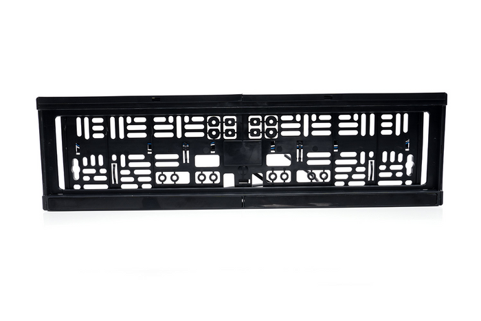 Rendszámtábla keret LED világítással WAŚ W253 2100 12/24V kábel 2m