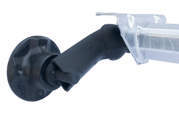 AL-KO OPTIMA fékezetlen pótkocsi tengely 750kg 1070mm 1380mm 4x100