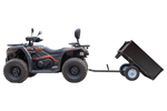 Kerti pótkocsi traktorhoz, quadhoz UNITRAILER billenőkocsi 225kg 1030x700mm