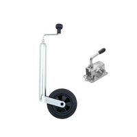 Öntöttvas szorítóval ellátott tapadókerék WINTERHOFF ST48-200V+KLE48-G 150kg 48mm 505-725mm